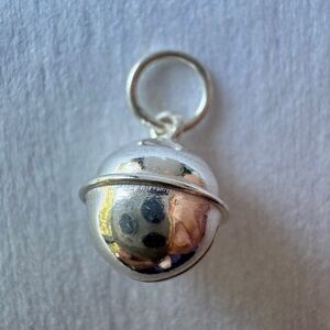 Sterling Silver Bell Charm Chime Bracelet Christmas Holiday